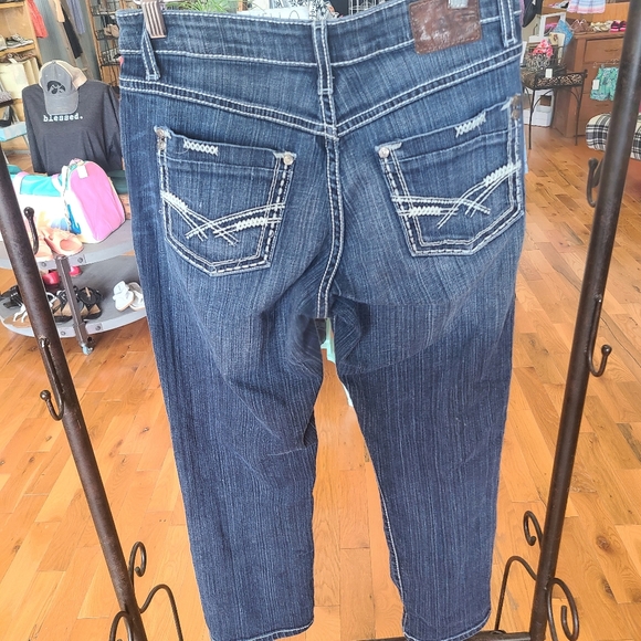 BKE Denim Taylor Dark Wash Jeans Size 28 - Picture 4 of 8